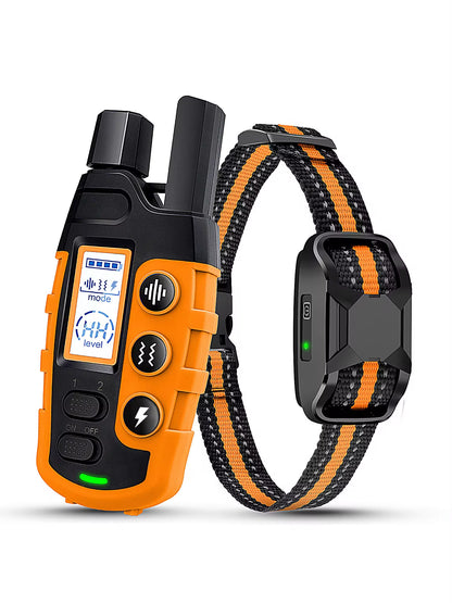 Ultimate 3300Ft Waterproof Electric Dog Training Collar with Remote Control - Perfect for Puppies and Dogs 5-120Lbs - Shock, Vibration, and Sound Features!